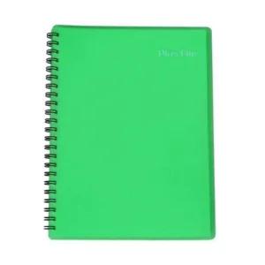 메카라인 플러스화일 50매 그린/(PP재질/트윈스프링) 박스(20개입) 소모품