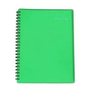 부품 (메카라인) 플러스화일 40매 (연두)/(PP재질/트윈스프링) 박스(36개입)