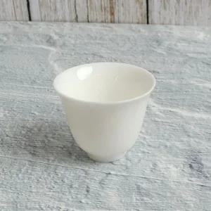 백자 아이보리 도자기 찻잔 다기잔 40ml 다기 찻잔 다기잔 중국찻잔 다기세트 다도구 차도구 백자잔