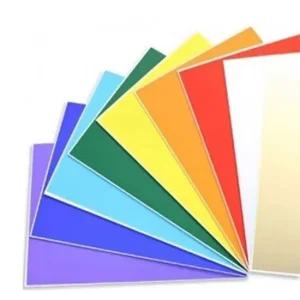 (현진) 단면칼라보드롱 4절 CB-21 연분홍/450x600mm 박스(60개입) 자재