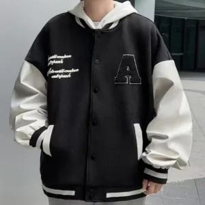 [라일리] Rly 겨울옷 패치 자켓 점퍼 스타디움 야구잠바 야구