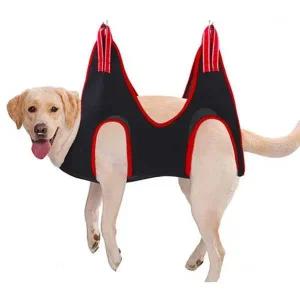 반려동물 해먹 거치대 셀프미용 애견 발톱 관리 매쉬 소재