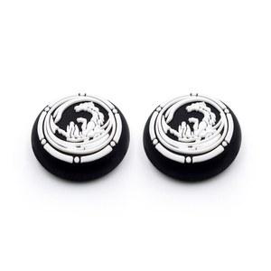 플레이 스테이션 5 시리즈 XS 게임 조이스틱 컨트롤러 액세서리 용 실리콘 그립 캡 커버 썸 스틱 DS-WC