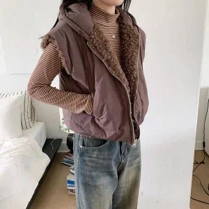 [하프클럽/]여성 스트라이프 폴라넥 크롭 긴팔 티셔츠