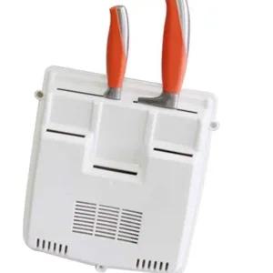 싱크대 수납 칼꽂이 문부착형 알뜰 보관함 주방 정리함 칼