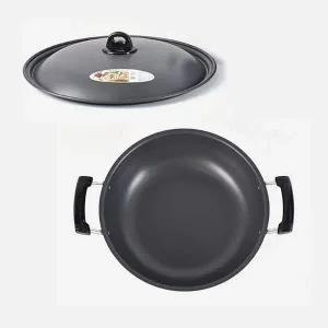 업소용 튀김팬 알루미늄 양수 팬 42cm 상업용 튀김용 조리도구