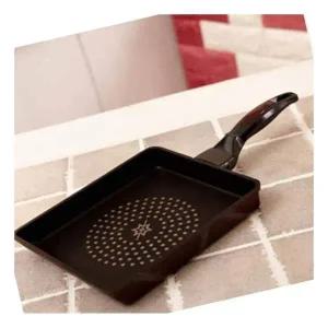 브런치 조리팬 22cm 사각 캠핑 조리기구 미니 프라이팬