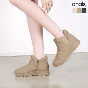 [아나이스] 소프트 퀼팅 패딩부츠 4cm_25F202 [무료배송]