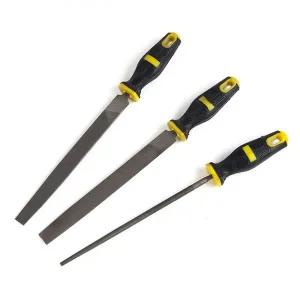 [골드스마일]야스리 3종세트 철공용 연마봉 파일 원형야스리 반달쇠줄