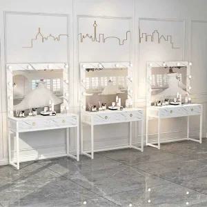 스튜디오 촬영 화장대 거울 메이크업 웨딩 웨딩샵