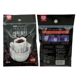 [골드스마일]커피 필터 여과지 핸드드립 원두 거름망 15매 커피거름망