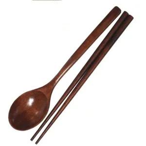 [골드스마일]옻칠 수저 세트 양식기 숟가락 젓가락 스푼 1세트 H 디저트스푼