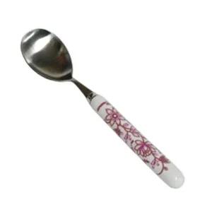 [골드스마일]백산 수저 숟가락 디너 스푼 가정 수저 핑크 대 1개 업소용숟가락