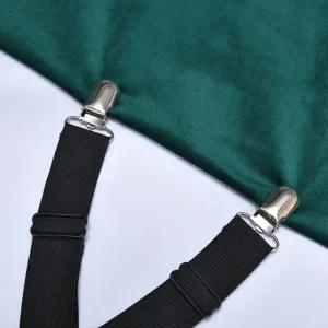 밀림 벗겨짐 방지 밴드형 고정 집게 이불 패드 정리 아이템 더블 시트 깔끔하게 유지 가능