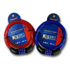 자전거 자물쇠 다이얼 열쇠 자전거 도난 방지 잠금