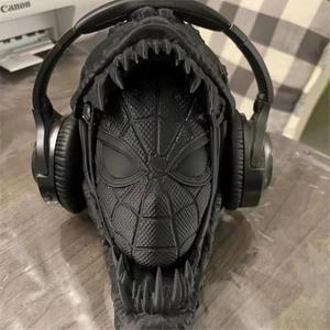 배트맨 피규어데드풀 헤드폰 스탠드, 마블 슈퍼 히어로 스파이더맨 3D 프린팅, 창의적인 데스크탑 장식, 헤