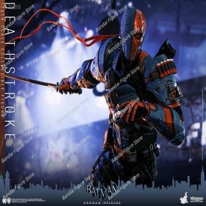 배트맨 피규어HOTTOYS HT VGM30 1/6 데스 스트로크 이동식 군인 모델 배트맨 아캄 오리지널 12