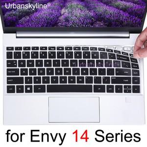 HP ENVY 14 x360 14-fa 14-es 14-j 4용 실리콘 키보드 커버 보호 스킨 케이스