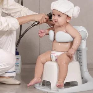 접이식 신생아 욕조 어린이 목욕 욕실 용품 서서 씻는 샤워 도우미