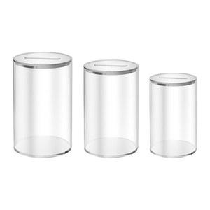 용돈박스 아크릴 돈 저축 상자 은행 가정 장식품 투명