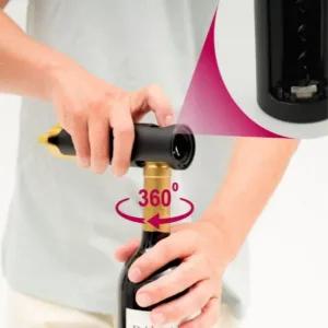 국내생산 에버비노 와인 오프너 에어레이터 스토퍼 디켄터 블랙 특허 프리미엄