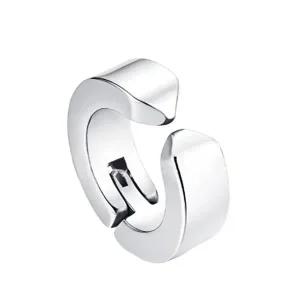 [콩심팥심]볼드 링 이어커프 귓볼 귓바퀴 써지컬 귀걸이