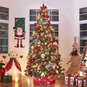 [아트박스]/도토로 [도토로]240cm 솔잎 눈꽃 트리 풀세트(전구포함)