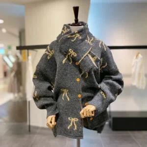 [대구백화점] [러브앤쇼]리본 머플러 세트 가디건(GCFKGCD081)