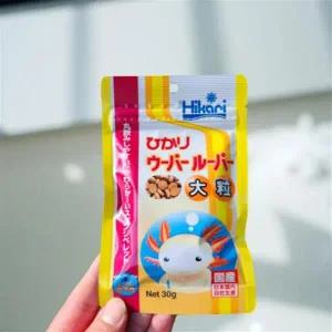 우파루파 필그린 히카리 사료 성체용 유체용 밀웜  전용 먹이 키우기 30g