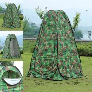 [콩심팥심]캠핑존 이동식 샤워텐트 120x190cm 캠핑화장실텐트