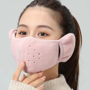 숨쉬기편한마스크 호흡편한 일체형 귀마개 마스크 겨울 방한대 귀도리