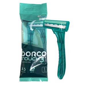 도루코 터치3 3중날 휴대용 일회용 면도기
