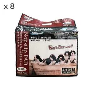 [콩심팥심]30매 초대형패드 배변패드 8개 논슬립 애견용