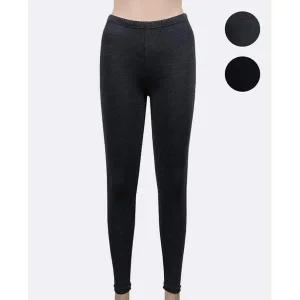 [콩심팥심]따뜻하고 슬림한 기모 여성 9부 레깅스 쫄바지 홈트
