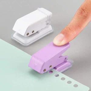 컬러 미니 펀칭기 타공기 셀프제본(특가)