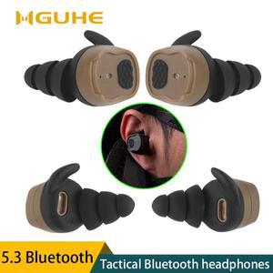 사냥용 블루투스 귀마개 전자 헤드셋 소음 방지 리무버 청력 보호 NRR26db