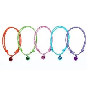 [콩심팥심]문펫 오색매듭 방울 목걸이