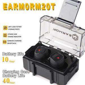 M20T 블루투스 귀마개 사냥 슈팅 전자 헤드셋 소음 방지 차단 NRR26dB