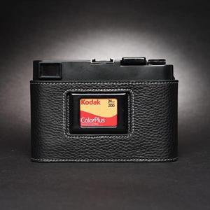 Minolta CLE용 100% TP 브랜드의 리뉴얼 리얼 가죽 카메라 케이스 가방