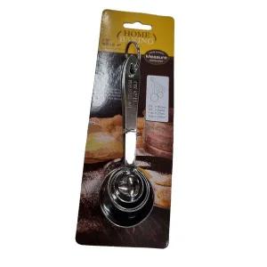 [콩심팥심]스텐 계량 스푼 4P 키친 조리 도구 이유식 숟가락 한식 조리사 양념