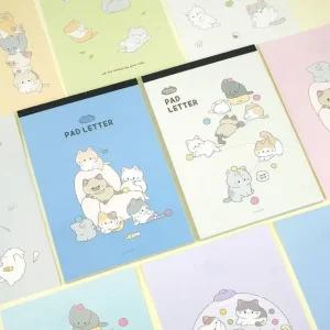 고품질 냥냥 패드편지지 (랜덤발송) 문구 학용품 (WE61410)