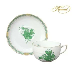 [헤렌드]Herend 헤런드 아포니 그린 티컵 세트 200ml