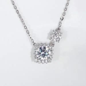 [샤밍주얼리]3부 5부 랩 다이아 목걸이 랩 IGI 마제스티 프로포즈 웨딩 예물 결혼 기념일 선물