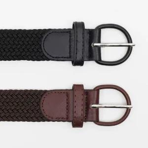 청바지 캐릭터 벨트 핀버클 여성 데일리 허리띠 위빙허리띠