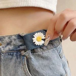 블루 여성허리포인트 고무줄벨트 허리띠밴드