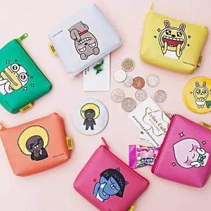 캐릭터 미니 파우치 세면백 에메랄드