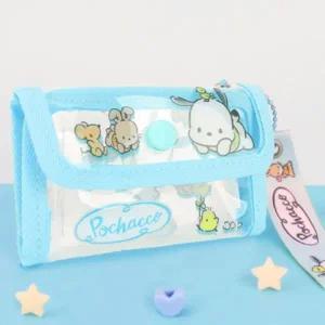 투명 키링 카드지갑 귀여운 포차코 1P 예쁜 동전 지갑