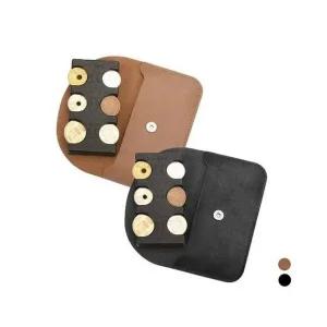 일본 엔화 동전지갑 + 가죽파우치