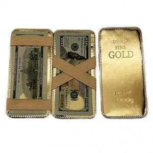 골프지갑 베이직 골드바 라운딩 머니 올데이 골프장지