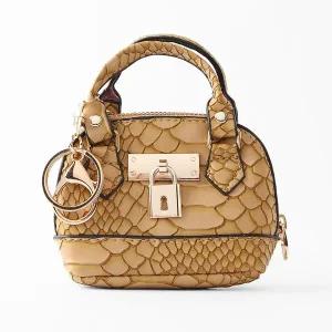 가죽 동전 지갑 미니 열쇠고리